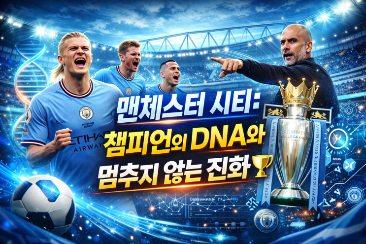  맨체스터 시티 완전 분석: 챔피언의 DNA와 멈추지 않는 진화️완벽 분석 [프리미어리그 전체 팀 시리즈]