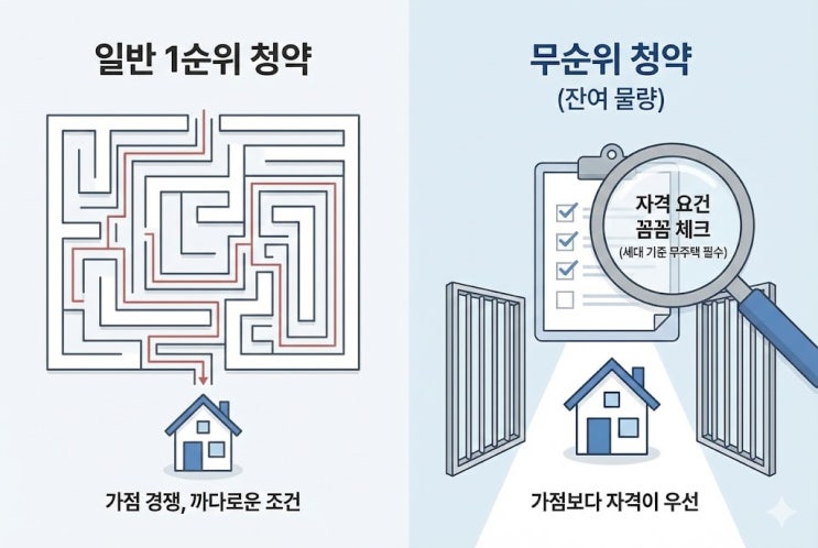  수지자이 에디시온 무순위 청약 자격 조건, 청약통장 없어도 신청 가능할까?