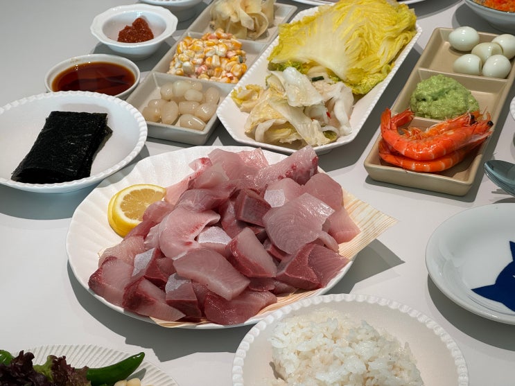  [서울일상] 바다회사랑 연남점 - 겨울이 오면 반드시 들려야하는 바다회사랑! 겨울 대방어 맛집 후기, 바다회사랑 현지 웨이팅, 케치테이블, 포장, 대기없이 포장하기, 주말 방문후기