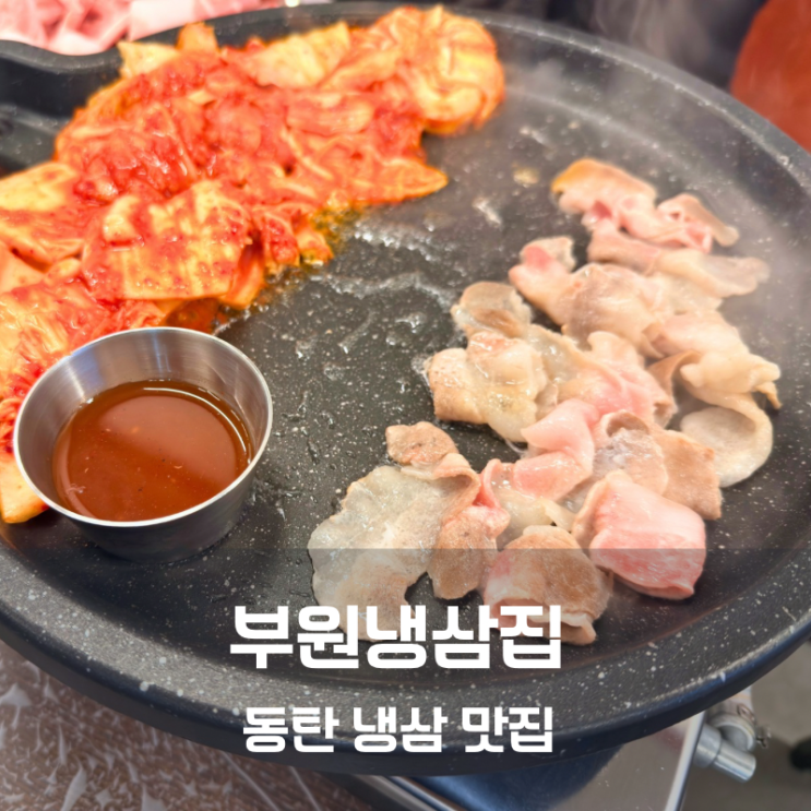  동탄 고기집 냉동삼겹살 맛집 동탄역 부원냉삼집