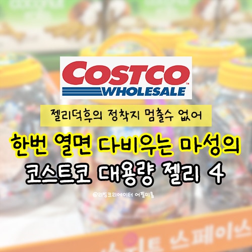  코스트코 추천리스트 젤리덕후의 정착지 한번 열면 멈출수 없는 마성의 대용량 젤리