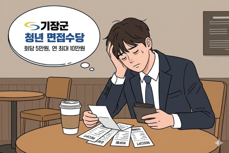  기장군 청년 면접수당 회당 5만원, 연 최대 10만원 받는 법