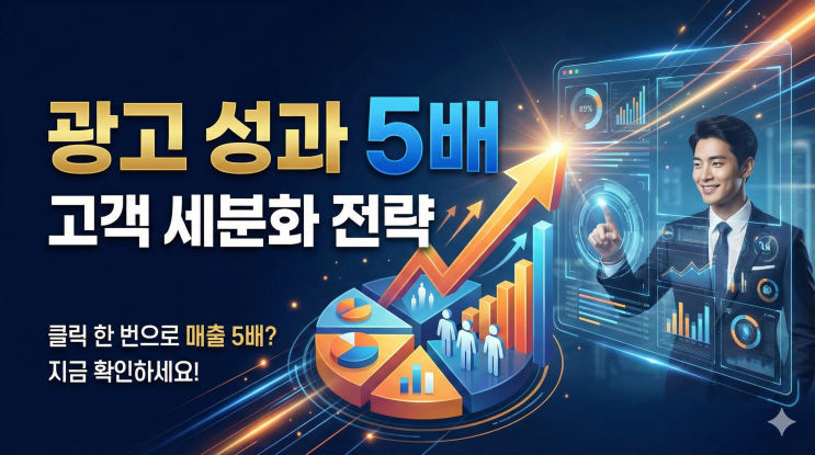  광고 성과 5배 높인 고객 세분화 전략, 실무자가 검증한 타겟팅 가이드