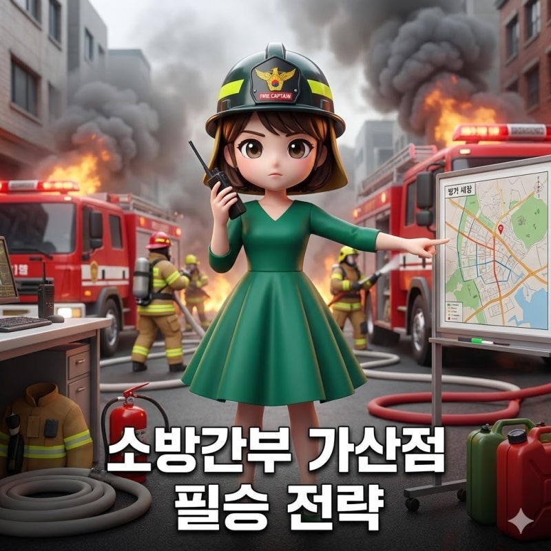 소방간부후보생시험 준비, 설마 가산점 포기하셨나요?