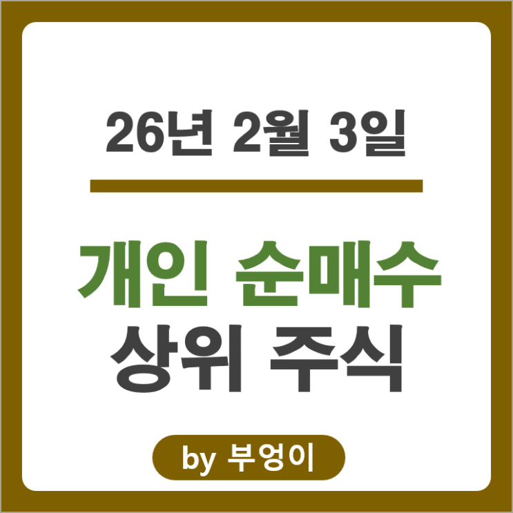 개인 순매수 주식 네이버 현대자동차 리노공업 엘앤에프 현대모비스 주가