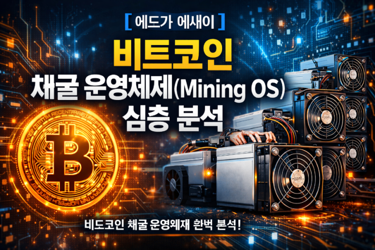  [에드가 에세이] 비트코인 채굴 운영체제(Mining OS) 심층 분석