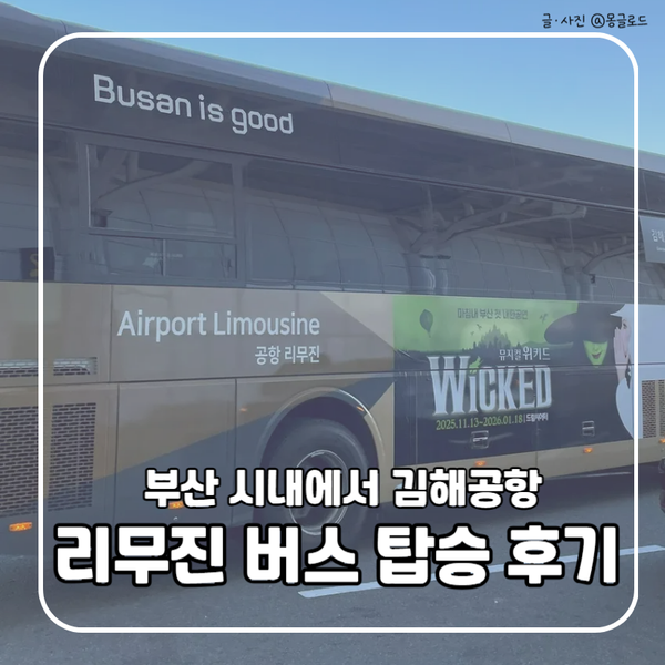 김해공항 리무진버스 탑승후기｜예약 후 실제 이용 후기