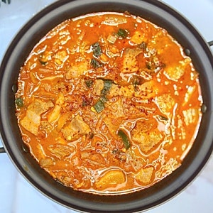 새마을식당 7분 김치찌개 황금 레시피[돼지고기 김치찌개]