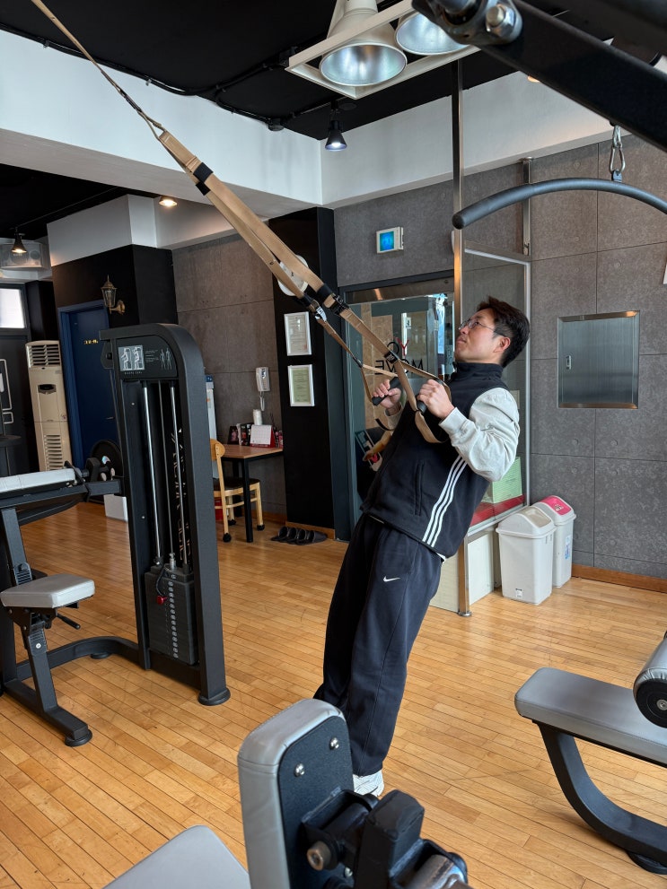  부천역pt TRX를 활용한 탄탄한 등 근육 만들기