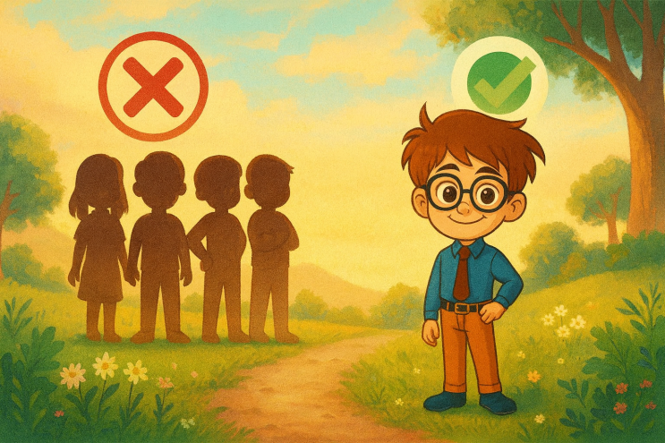  다수는 그저 많은 숫자일 뿐, 많다고 정의가 되는 건 아니다.