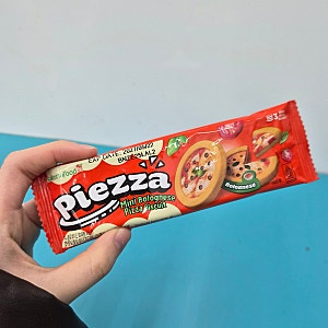 미니 볼로네이즈 피자향 비스킷 Piezza 먹어보기