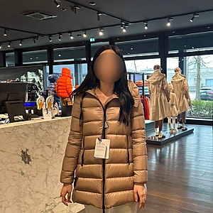 몽클레어 수에니에(Suyenne),수엔 패딩 베이지0사이즈& 착용사진 & 사이즈팁(ft. 블랙이랑 비교)