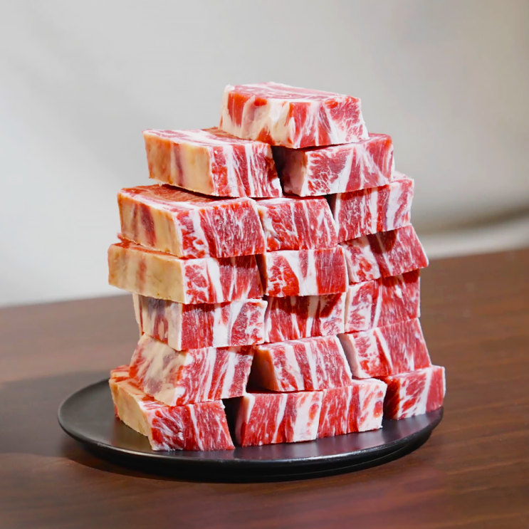  엄마네 벽돌 갈비 꽃갈비 1kg 소고기 캠핑용 구이 음식 리뷰 - 맛과 효능 분석
