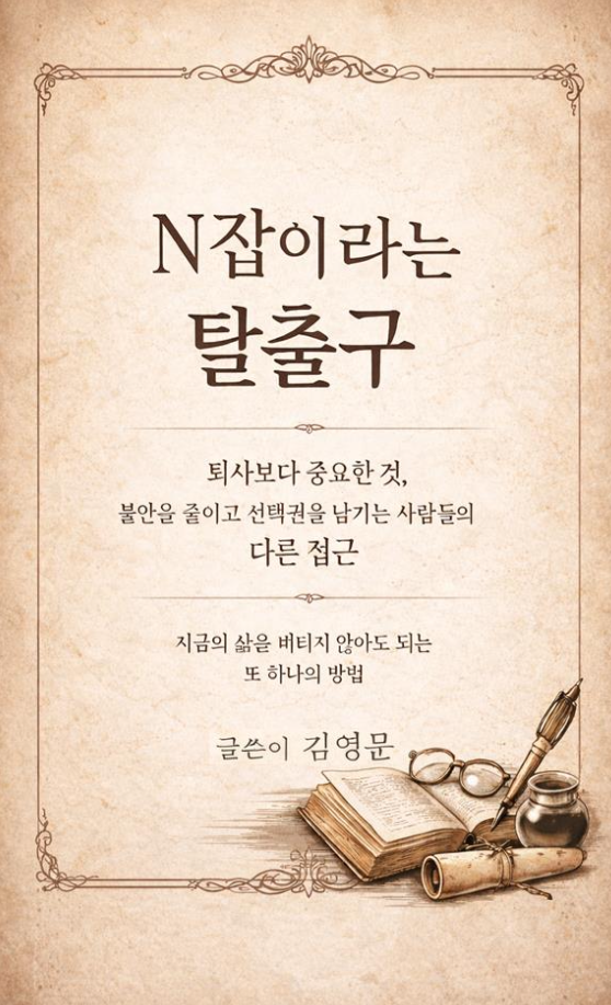   N잡 이라는 탈출구 책 소개 월급만으로 불안한 시대, 재택부업, N잡, 투잡, 재택알바, 재택투잡