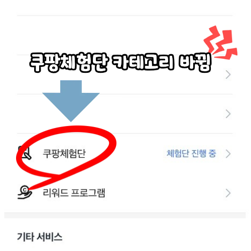  쿠팡체험단 카테코리 변경 75번째 선정 4번연속 고가 선정