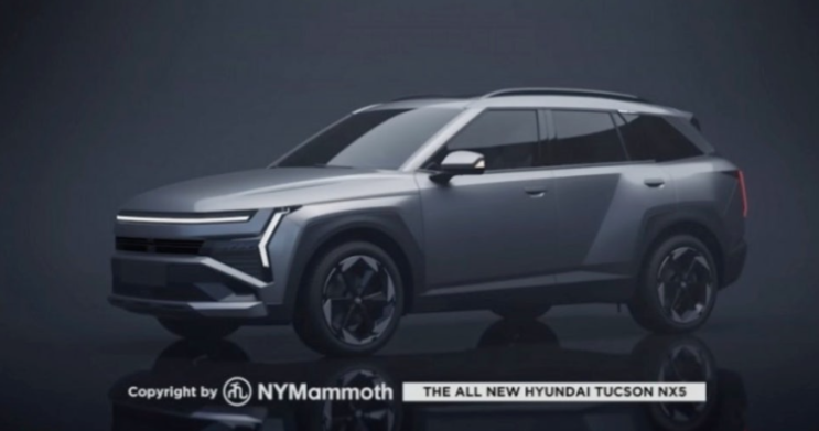  2026 투싼 풀체인지 NX5, 디자인부터 출시일 시기까지