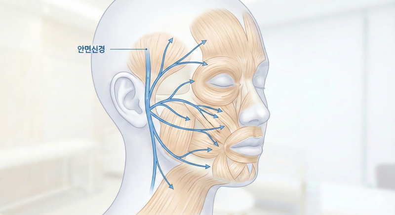 [안면신경마비] 내 얼굴의 어떤 신경과 근육이 문제일까요?