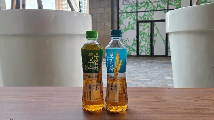  더하다 옥수수수염차, 보리차 물 대신 마시는 식이섬유 함유 차음료