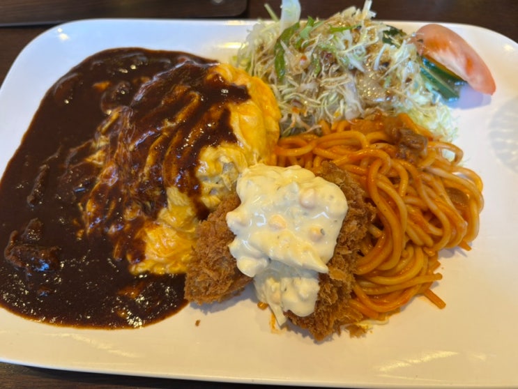  토부 아사쿠사역 건물 오므라이스 맛집 도쿄 여행