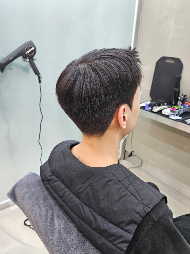  안산남자머리 고잔신도시 트렌디한 하이드바버샵