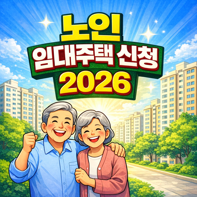 노인 임대주택 신청 2026년 최신 정리｜조건·유형·절차 한 번에 이해하기