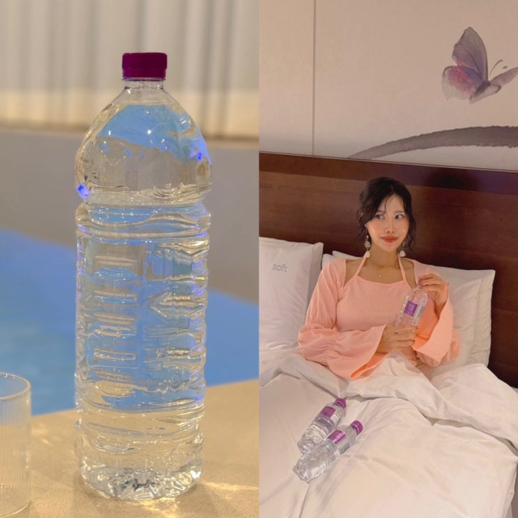  몽베스트 위드어스 무라벨 생수 하루 2L 수분섭취 물마시기 습관 시작