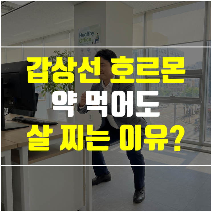  갑상선 기능저하증 약 먹어도 살 안 빠진다면? 증상의 진짜 원인은 혈당!