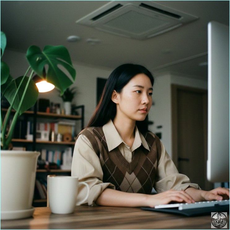  데스크테리어 패션, 책상 분위기까지 바꾸는 톤온톤 레이어드 공식