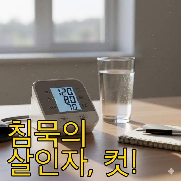  혈압, 약 없이 잡는 골든타임 루틴과 3가지 핵심 음식