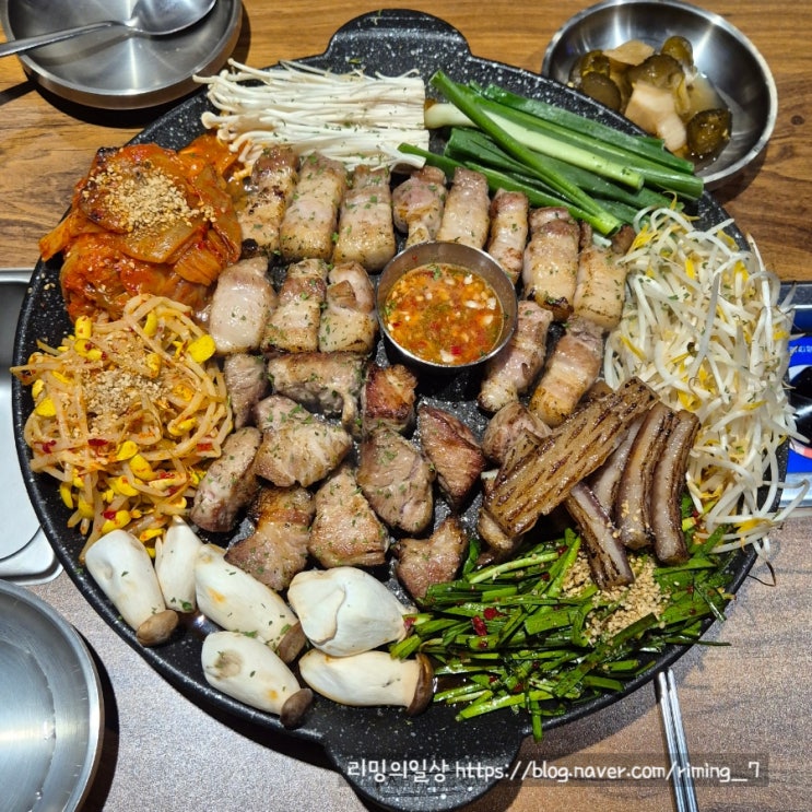  양산고기집 다 구워서 나오는 육덕돼지 양산범어본점 회식장소 추천