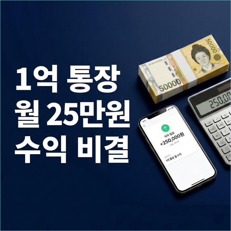  1억 CMA 이자 계산, 매달 치킨 10마리 공짜로 받는 현실 수익