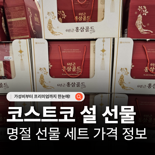  코스트코 설 명절 추천 설날 선물세트 가격 종류 총정리