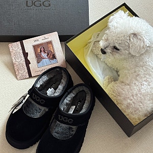 UGG 호주 어그 메리제인 플랫폼 블랙 후기