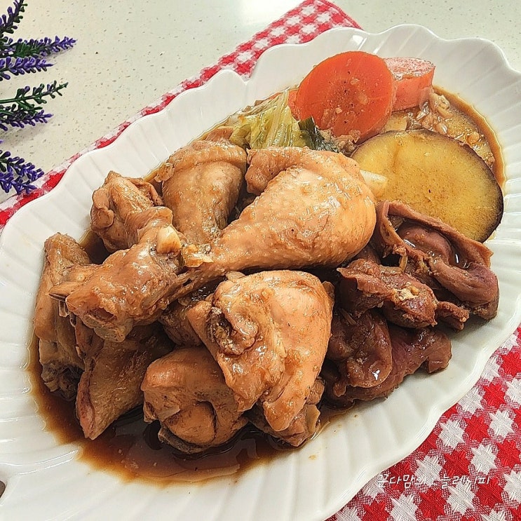  간장찜닭 레시피 단짠단짠 안동찜닭 황금레시피 닭요리