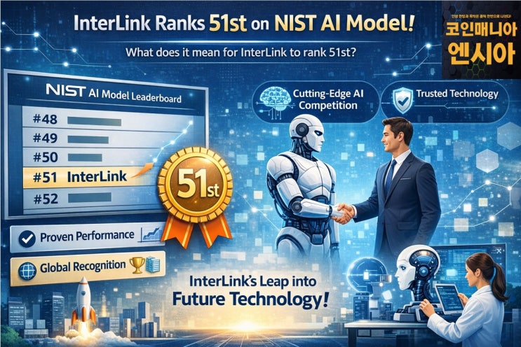  인터링크, NIST AI모델 51위 달성의 의미!
