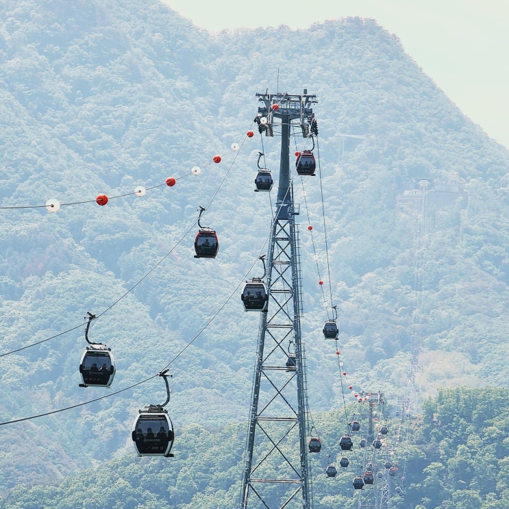  춘천케이블카 삼악산케이블카 | 한국관광 100선 | 춘천놀거리 춘천 가볼만한곳