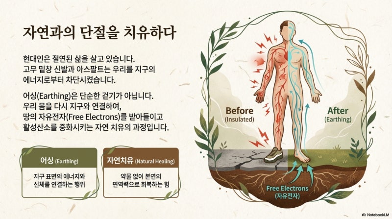 맨발 걷기 암 치유 사례 및 메커니즘