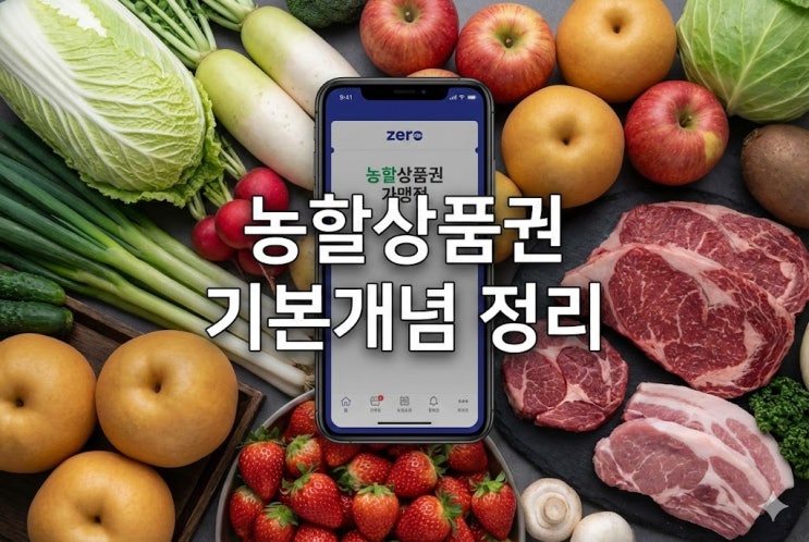  “마트 계산대에서 당황?” 농할상품권 사용처, 헛걸음 안 하는 확실한 방법