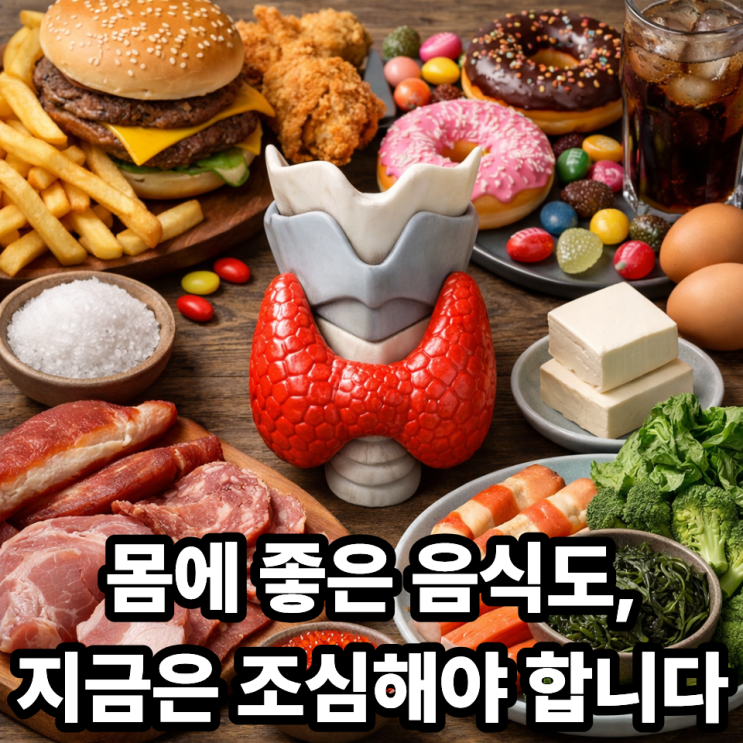  갑상선암 환자가 피해야 할 음식 정리｜수술 후 식단에서 조심할 것들