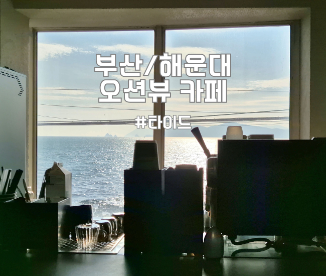 해운대 오션뷰 카페 타이드 후기｜미포정거장 근처, 붐비지 않아 바다멍하기 좋은 달맞이길 카페