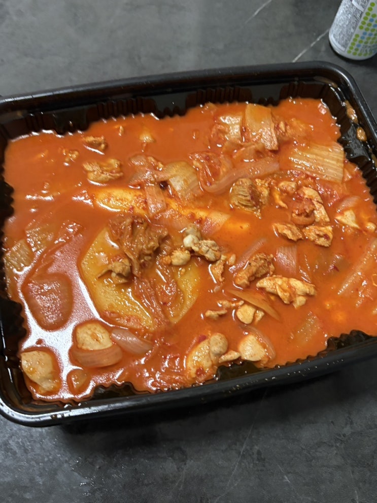  [배달]김포 풍무 배달맛집 도리당 김포풍무점_묵은지 듬뿍 들어간 매콤한 도리탕 후기