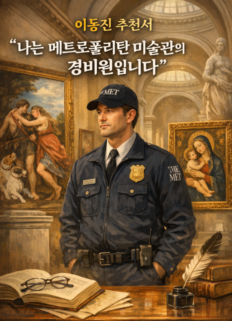  이동진 추천서 『나는 메트로폴리탄 미술관의 경비원입니다』 서평｜줄거리 및 솔직 리뷰
