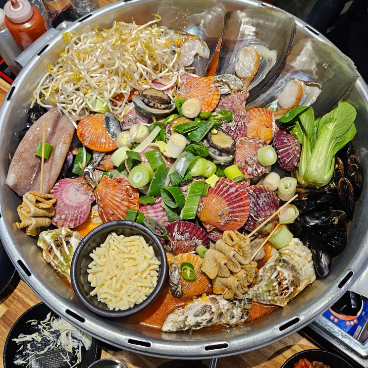  포항 영일대 조개 맛집 택이네조개전골 내돈내산 후기(ft. 아기랑, 가격)