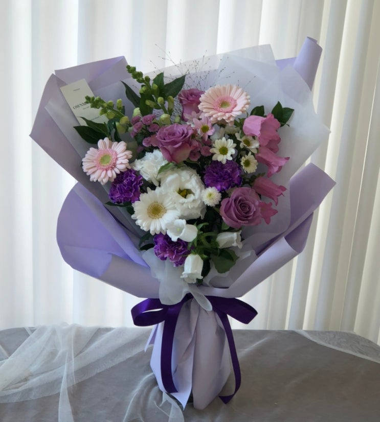  수원축하꽃다발 이임식에 전하는 축하꽃다발 (수원축하꽃다발, 수원꽃다발선물, 온무드플라워스튜디오)