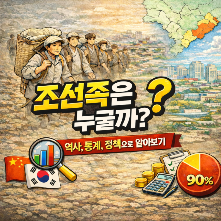  조선족은 누구인가? 뜻·역사·통계·정책까지 한눈 정리