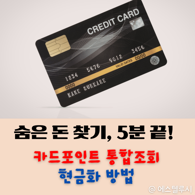  카드포인트 통합조회 현금화 방법, 카드로텍스 세금납부까지 총정리