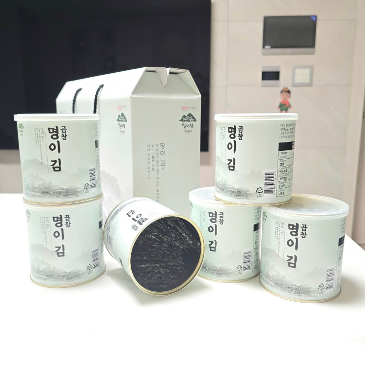  설 명절선물세트 추천 맛있는김 아이 반찬메뉴 명이김선물세트