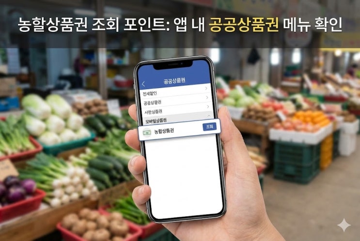  “잔액이 안 보여요” 농할상품권 오류 해결 & 실시간 잔액 조회법