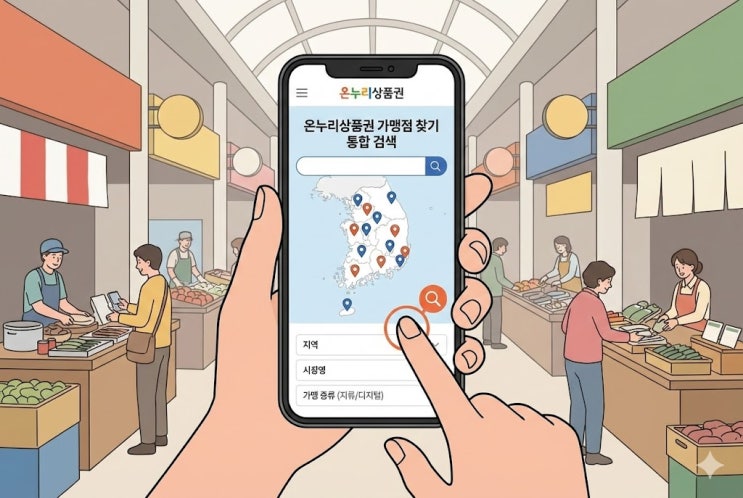  “지도에 없던데?” 온누리상품권 진짜 되는 숨은 가맹점 찾는 법
