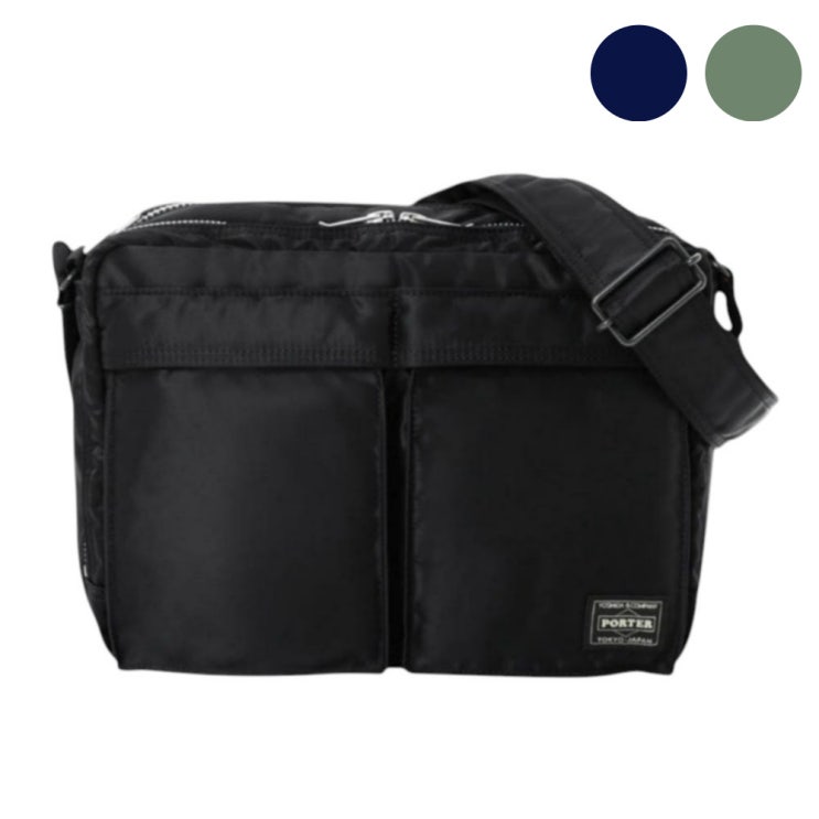  요시다포터 숄더백 NEW TANKER SLING BAG W zip(L) 리뷰 - 실용성과 디자인